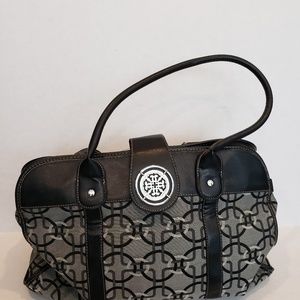 Grey canvas totes bag - unbranded